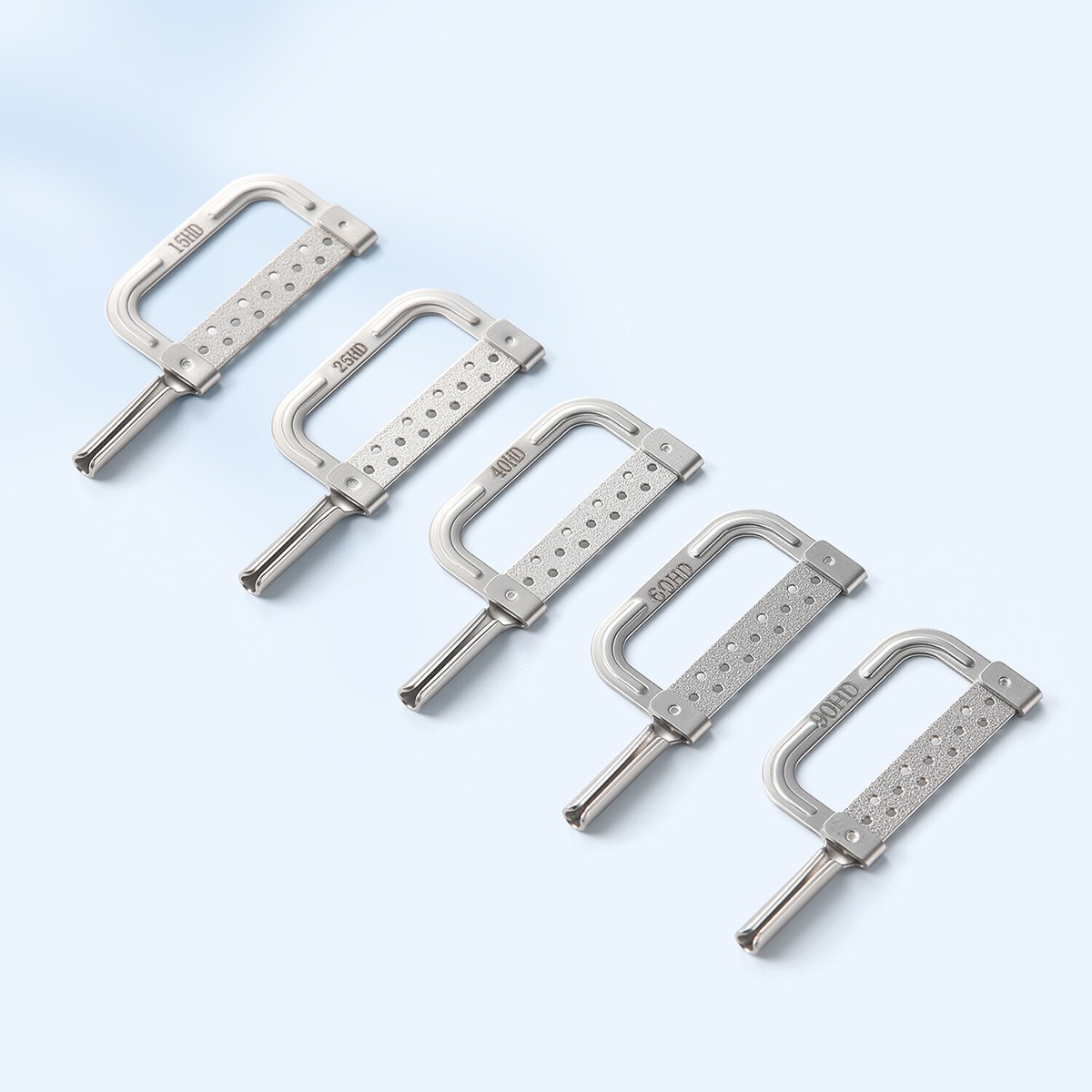 5Size Dental Orthodontic Interproximal Enamel Reduction Automatic Strips 15-90HD