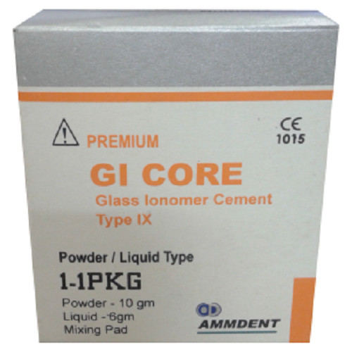 Ammdent GI Core Type IX Glass Ionomer Cement for Restoration Same GC 9, IX Extra