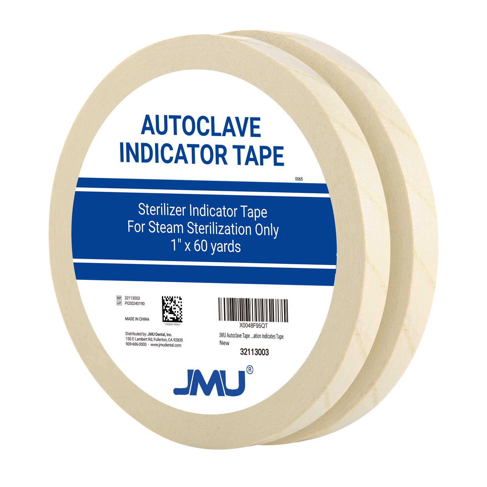 5 Rolls Autoclave Sterilization Tape Steam CSR Indicator Autoclave Tape Adhesive