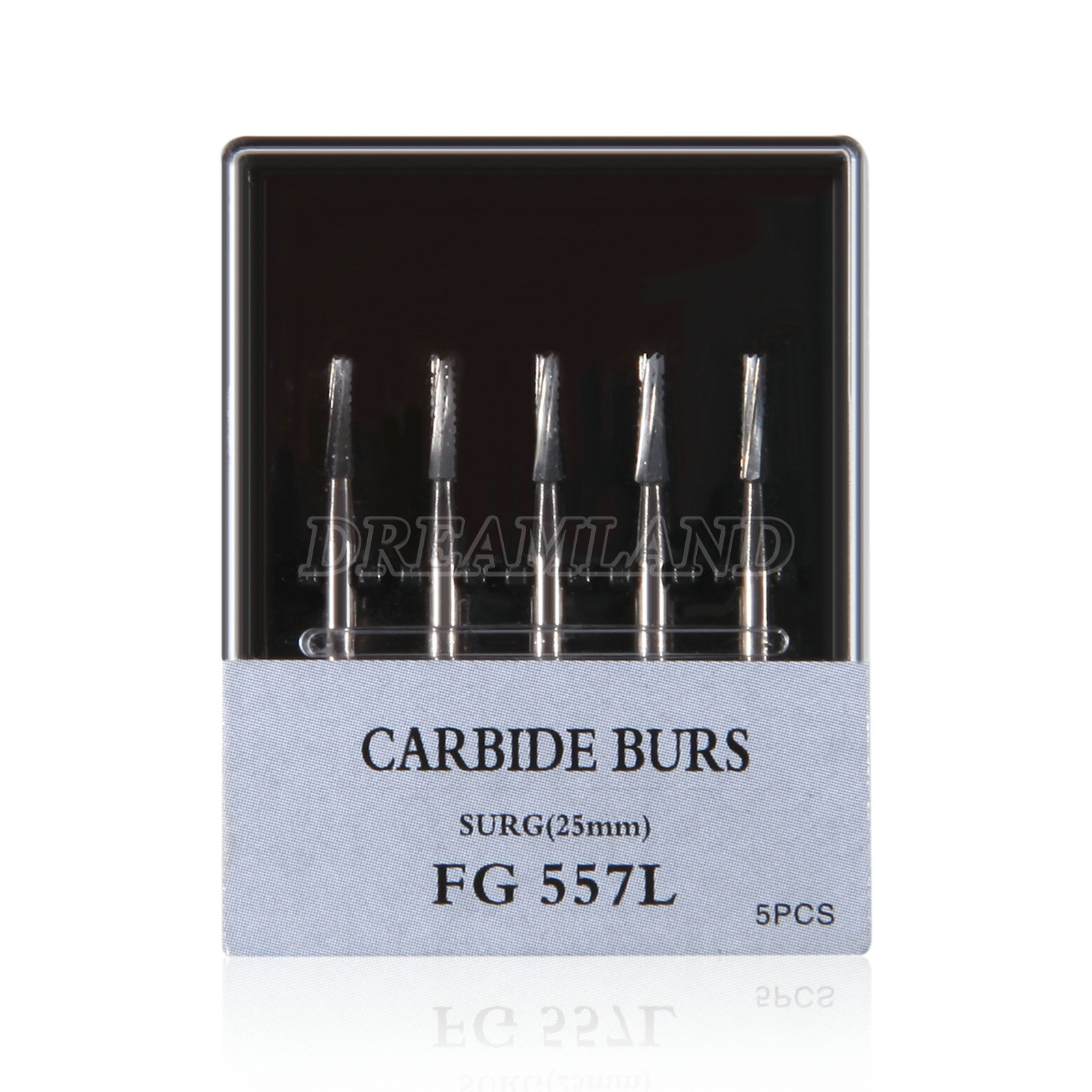 Dental 557 FGOS Surgical Carbide Burs 25mm Length FG-557XL 5Pcs/Box
