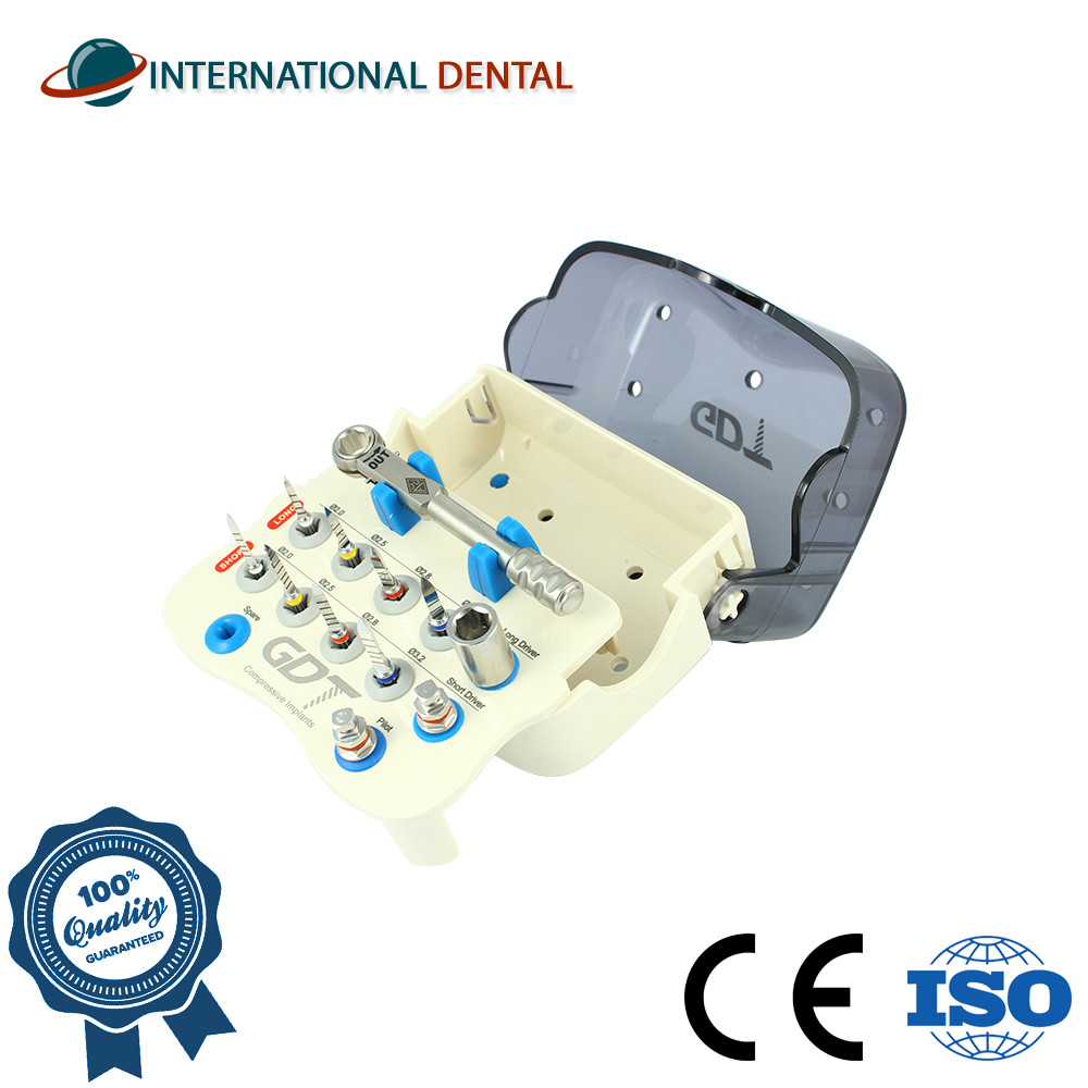 GDT Basic Dental Kit Box For One Piece Fixture Stainless Steel Dentistry