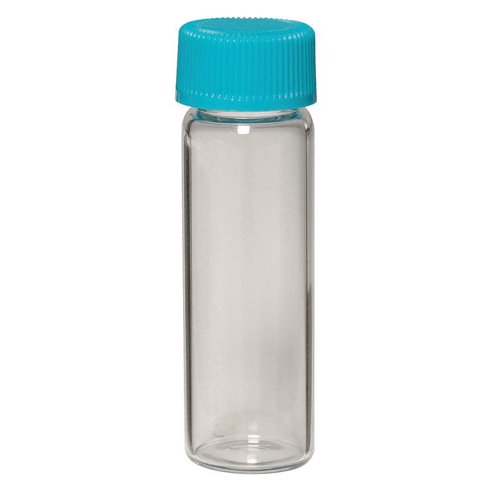 GRAINGER APPROVED 3LEH1 Vial with Cap,4 mL,15 mm Dia,PK144 3LEH1