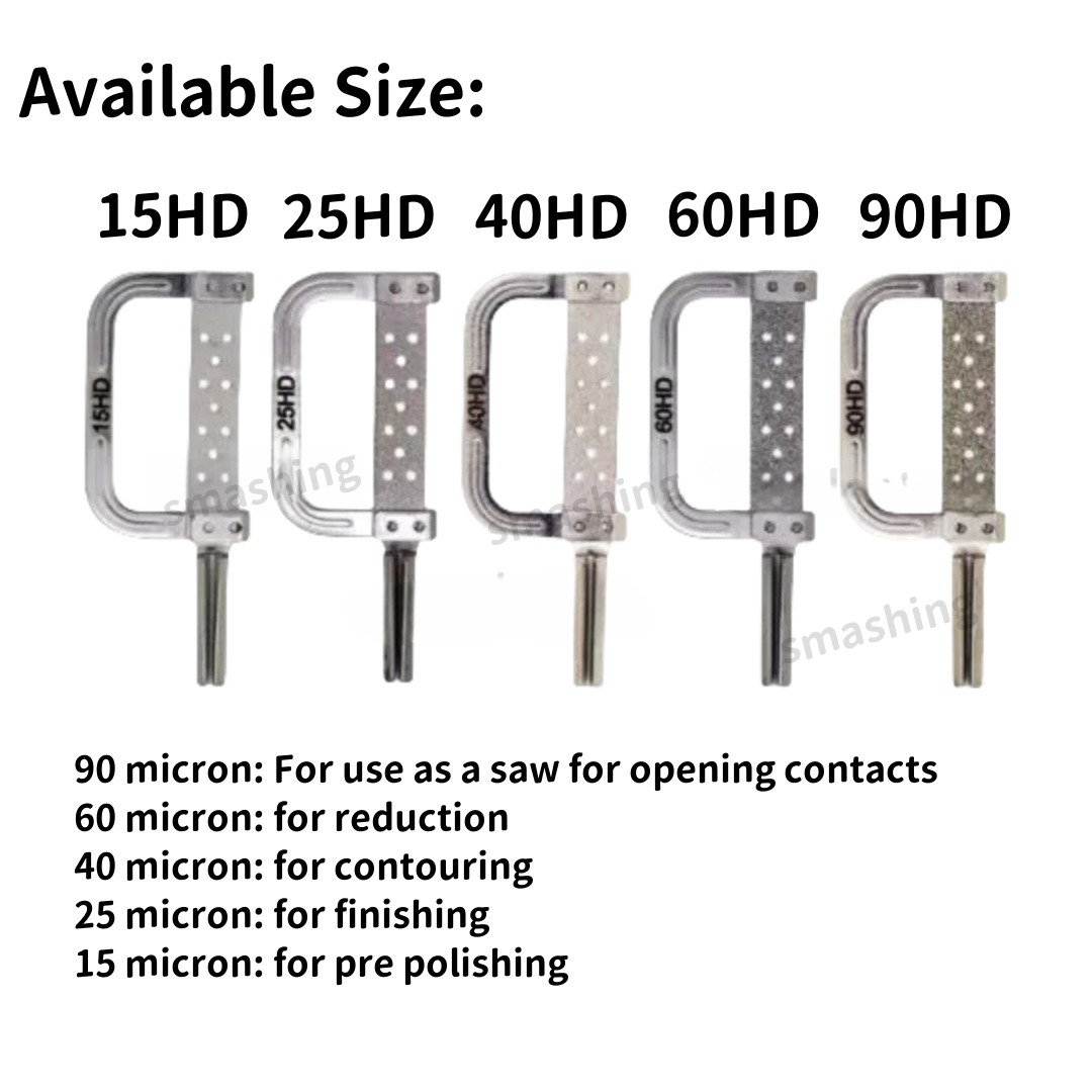 5x Dental Strip Orthodontic Interproximal Reduction IPR Automatic Strips 15-90HD