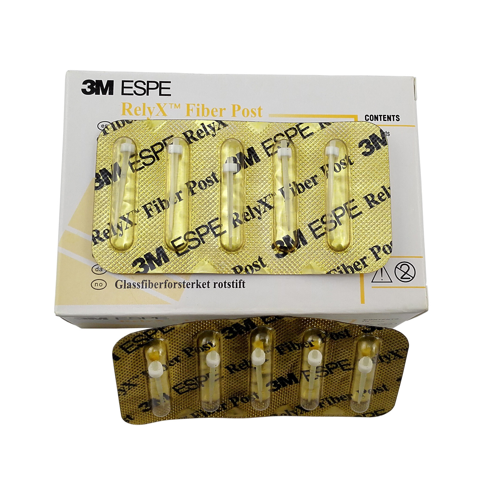 Dental Endodontic Rely X Fiber Post Glass/Post Drills 1.1mm 1.3mm 1.6mm 1.9mm