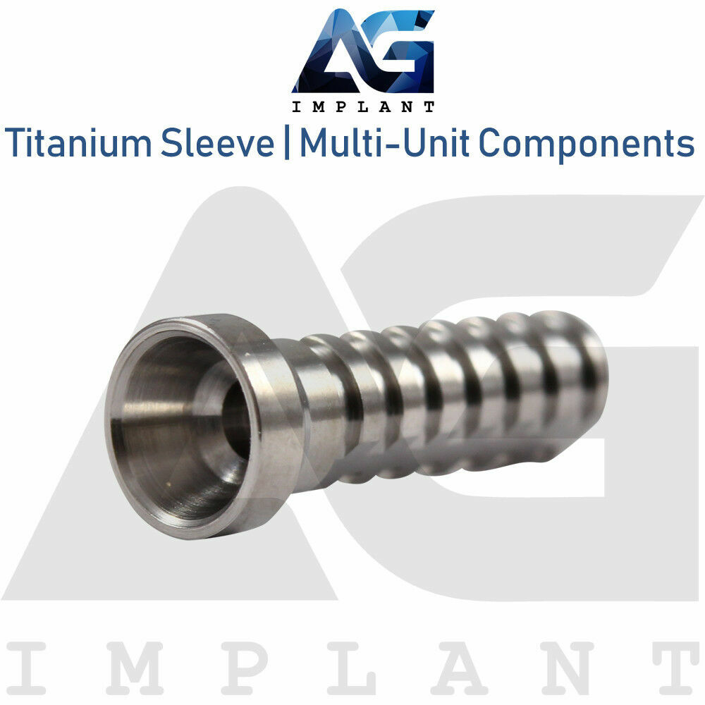 Standard Multi Unit Abutment Conical Connection NP Titanium Set Dental