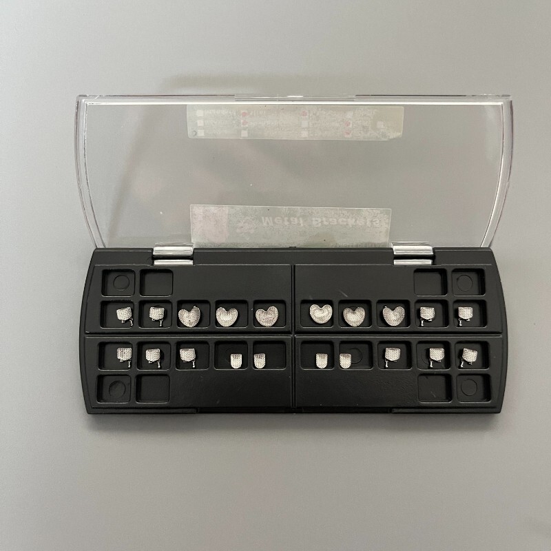Dental Orthodontic Metal Braces Cartoon Brackets Mini Roth 022 345 hooks 5 Size
