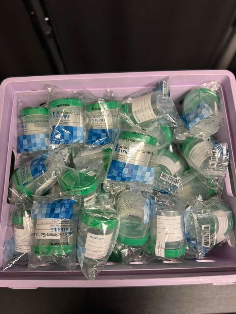 McKesson Specimen Container Sterile 63 pieces