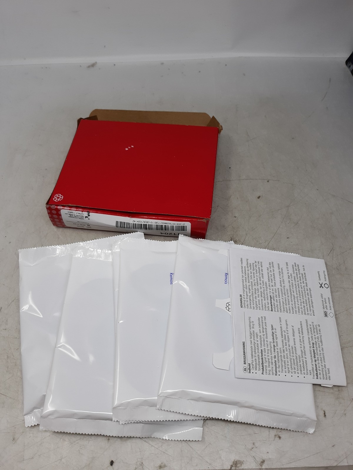 New Image CeraPlus 2-Piece Ostomy Skin Barrier Tape 70mm/57mm 5 Units REF 11204