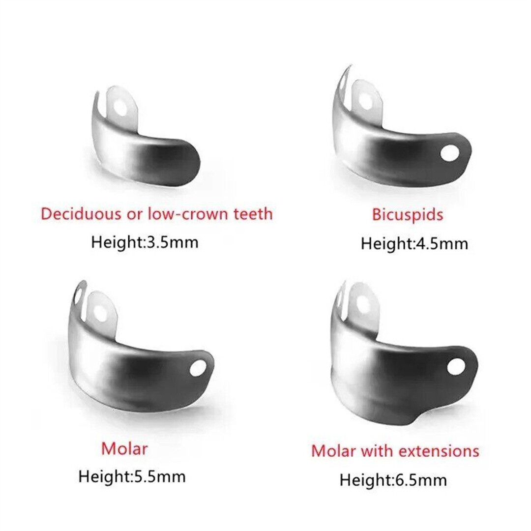 D2 Dental Sectional Matrix Narrow Ring Titanium Clamp