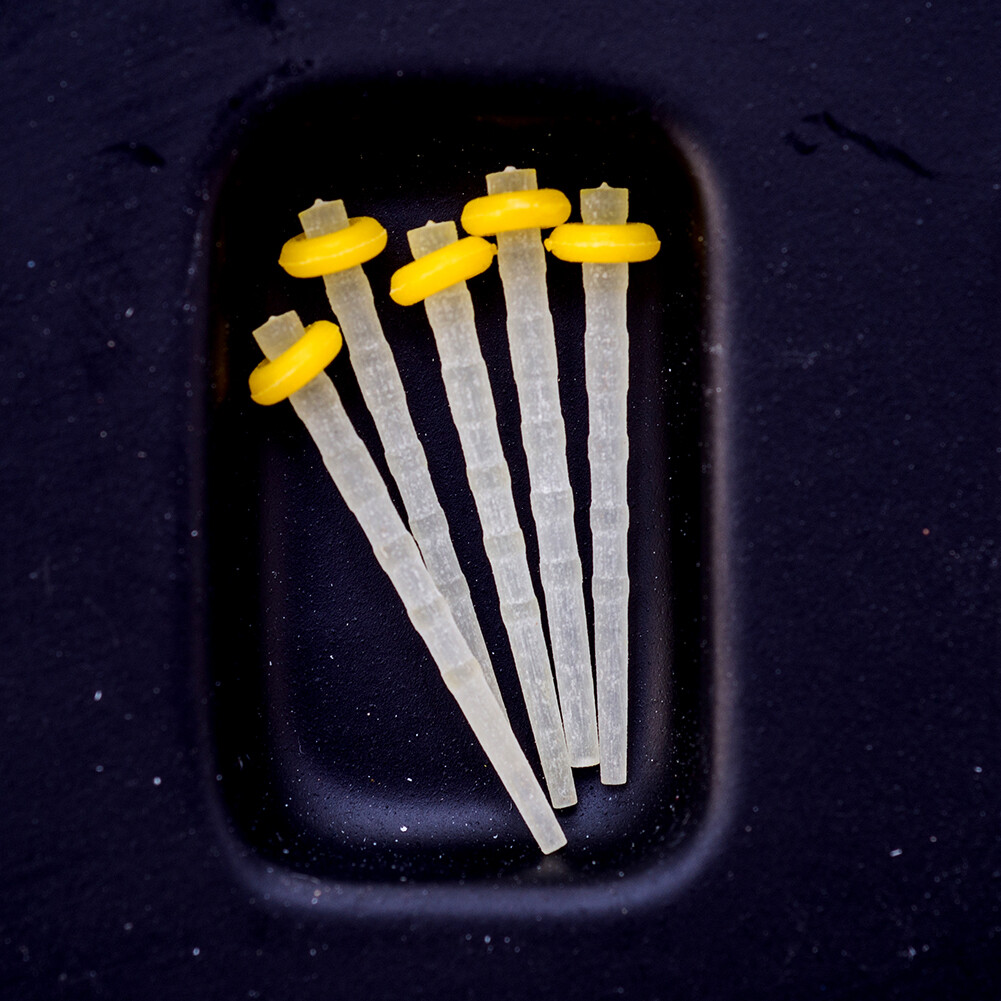 20Pcs Dental Endodontic 65% Fiber Quartz Resin Post Fiber Pile 4Size Mixed&Drill
