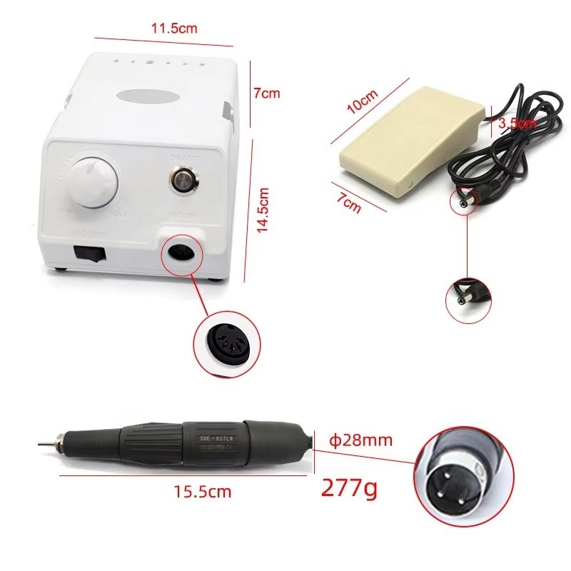 Marathon M4 Brush Micromotor For Cutting Grinding And Polishing #RPM 45000