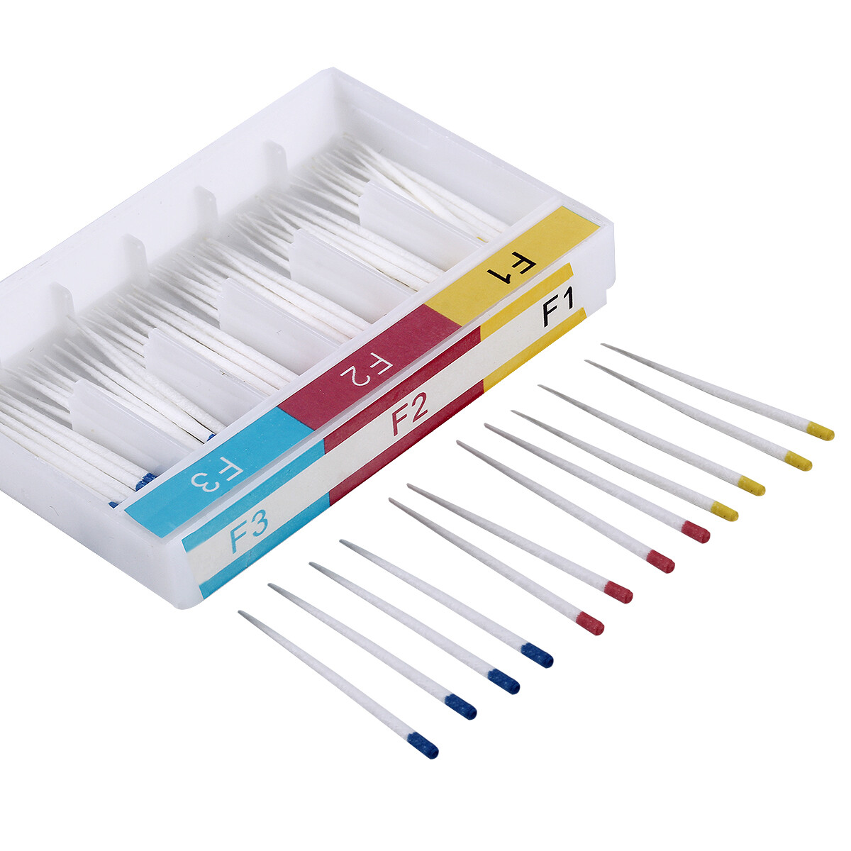 AZDENT Dental Endo Absorbent Paper Point /Root Canal Gutta Percha Point F1 F2 F3