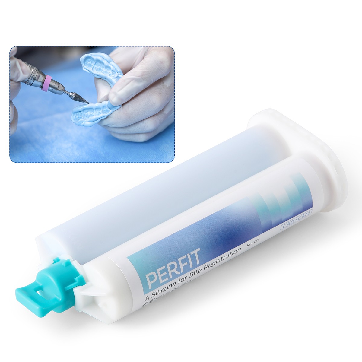 Dental Bite Registration Material Fast Set A-Silicone for Bite Registration