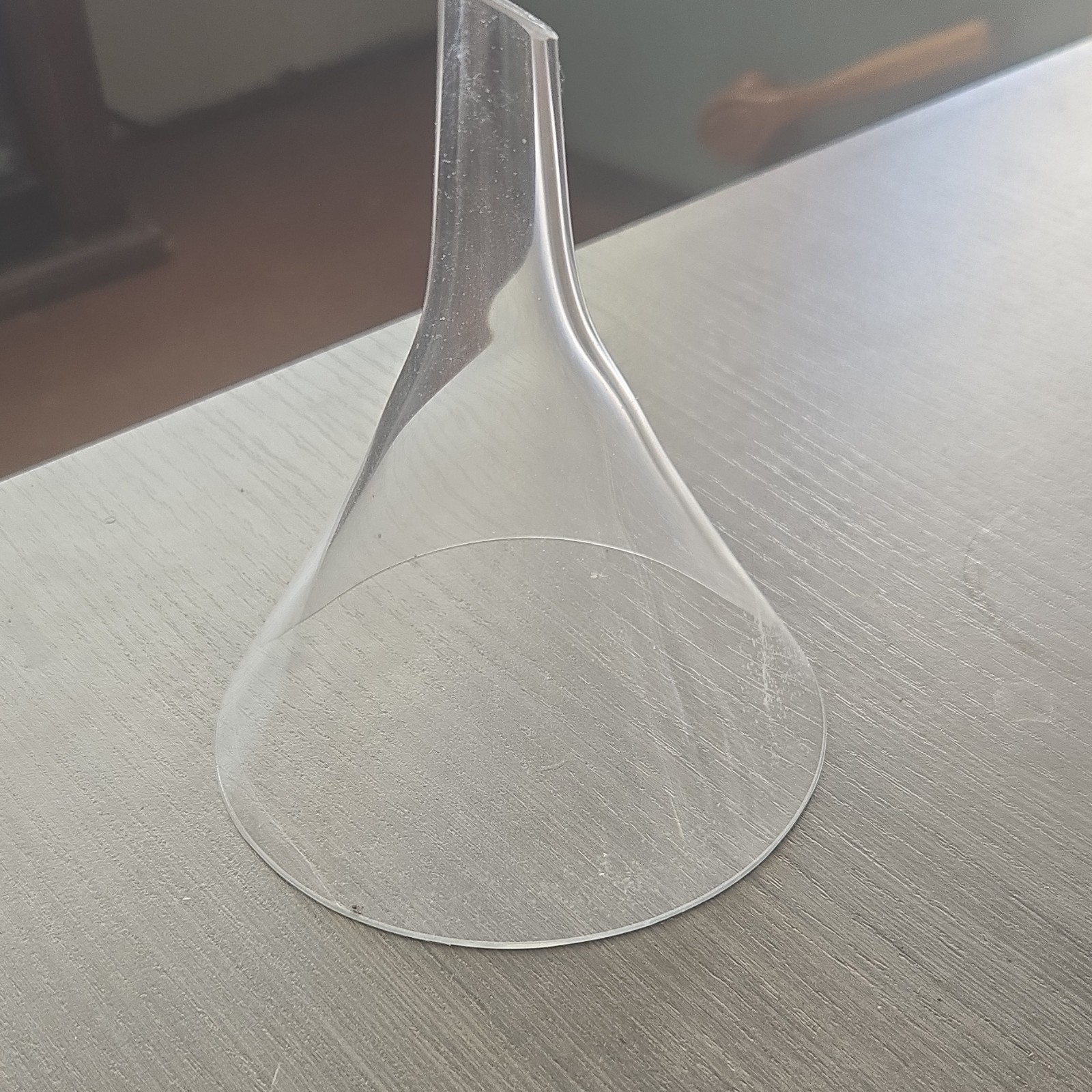glass Standard Laboratory Funnel Plain Type