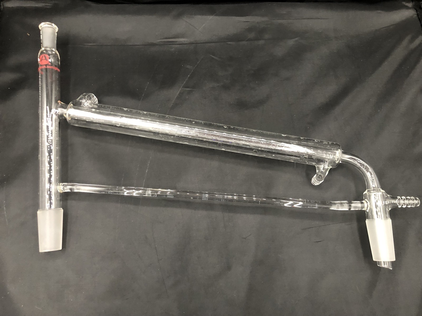 ALDRICH Glass 10/30 Outer 24/40 Inner Short Path Distillation Condenser Z415545