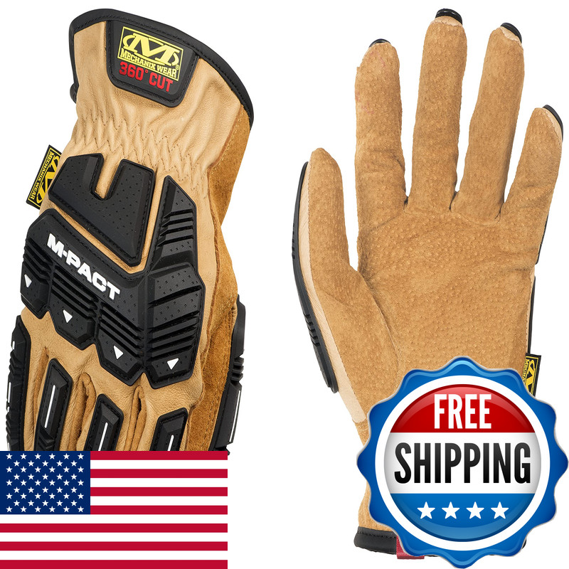 Mechanix Wear Durahide M-Pact Driver F9-360 Cut Gloves – Leather
