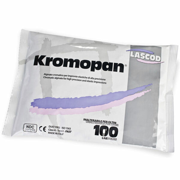 Alginate Kromopan 1LB pouch changing color