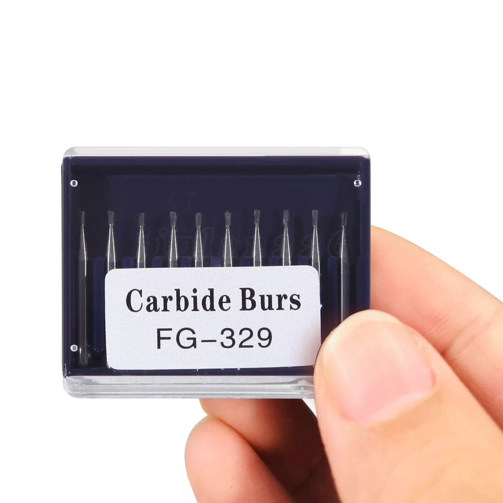 Dental Carbide Burs FG-329 Pear Burs for High Speed Handpiece 19mm 50pcs USA