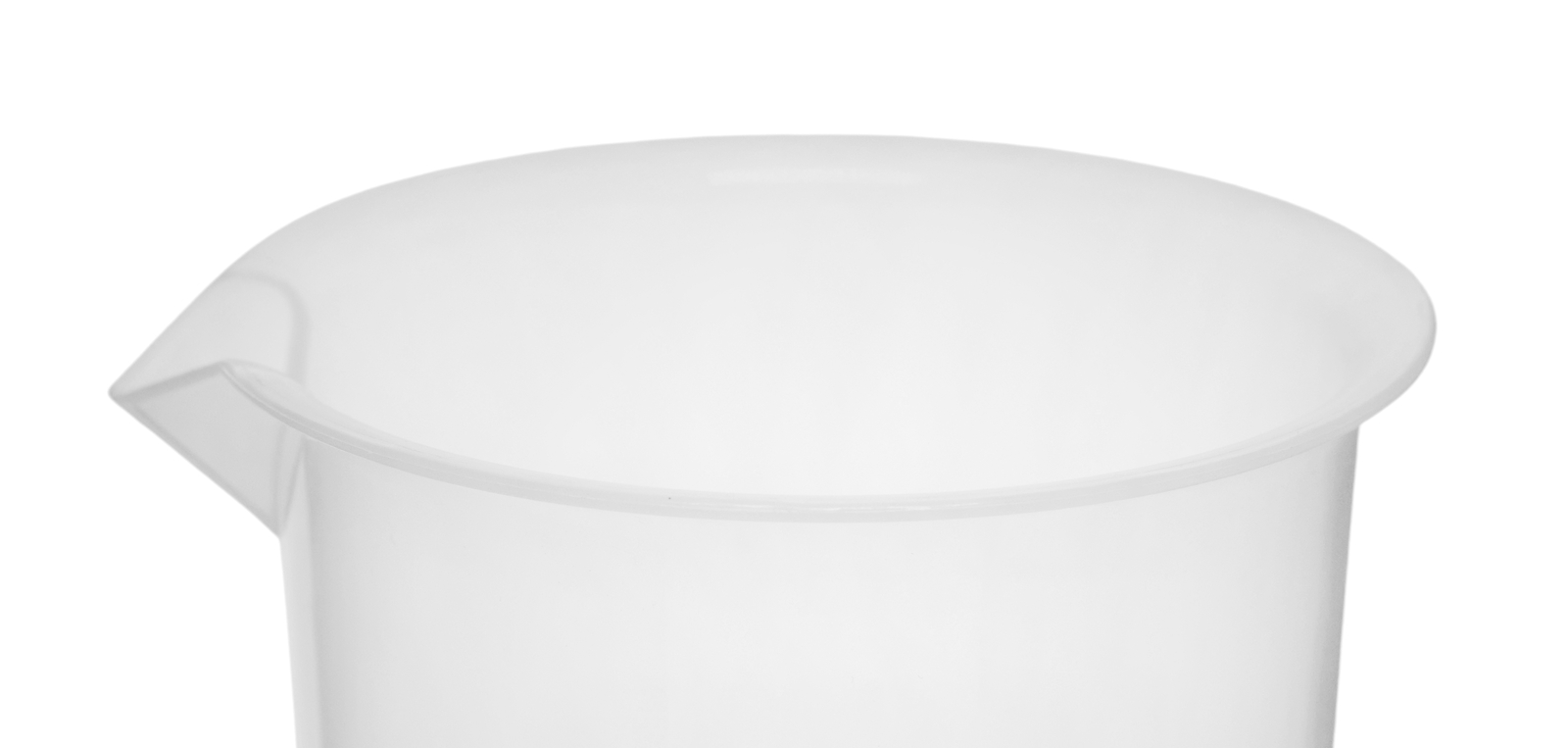 Plastic Beaker, 5000ml – Polypropylene – Raised Graduations – Eisco Labs