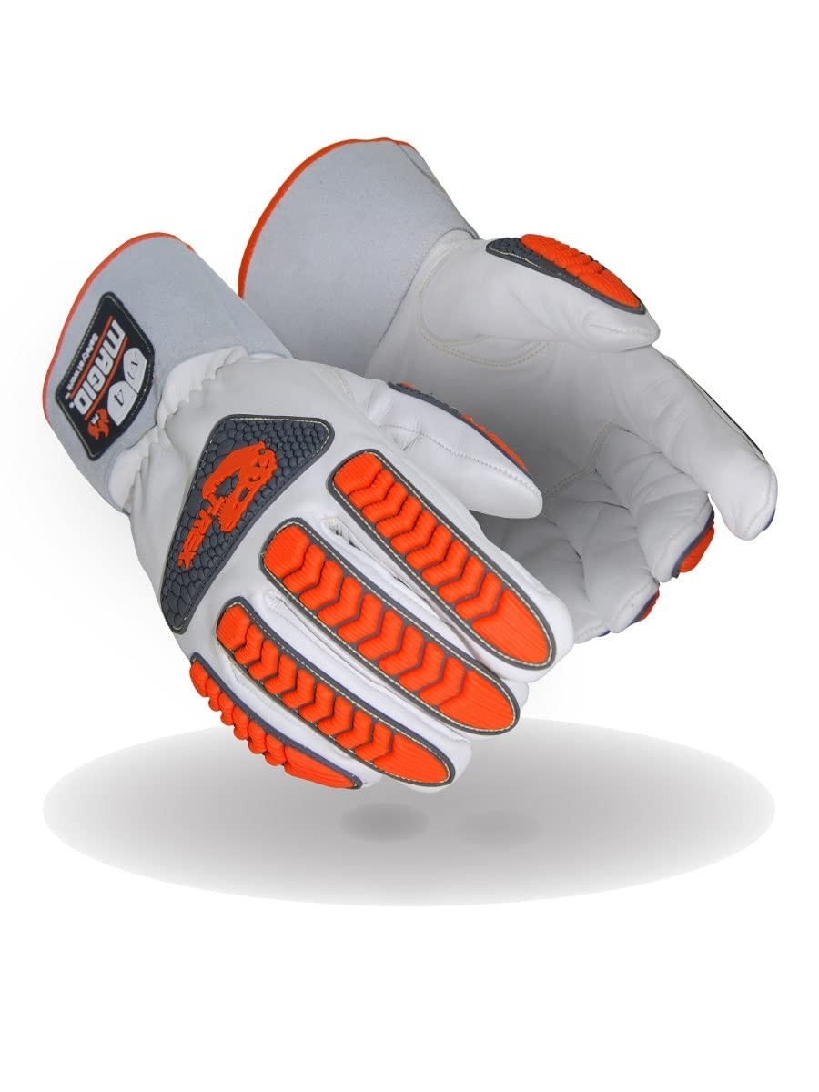 Magid T-Rex Trx848 Inferno Welders Gloves Ansi A4 Cut Resistant En 407 L4 Flame