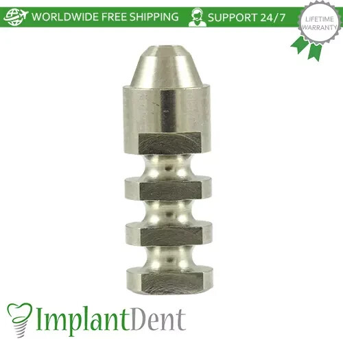 1x Dental Straight Multi Unit Titanium Sleeve Set Regular Platform Hex 2.65mm