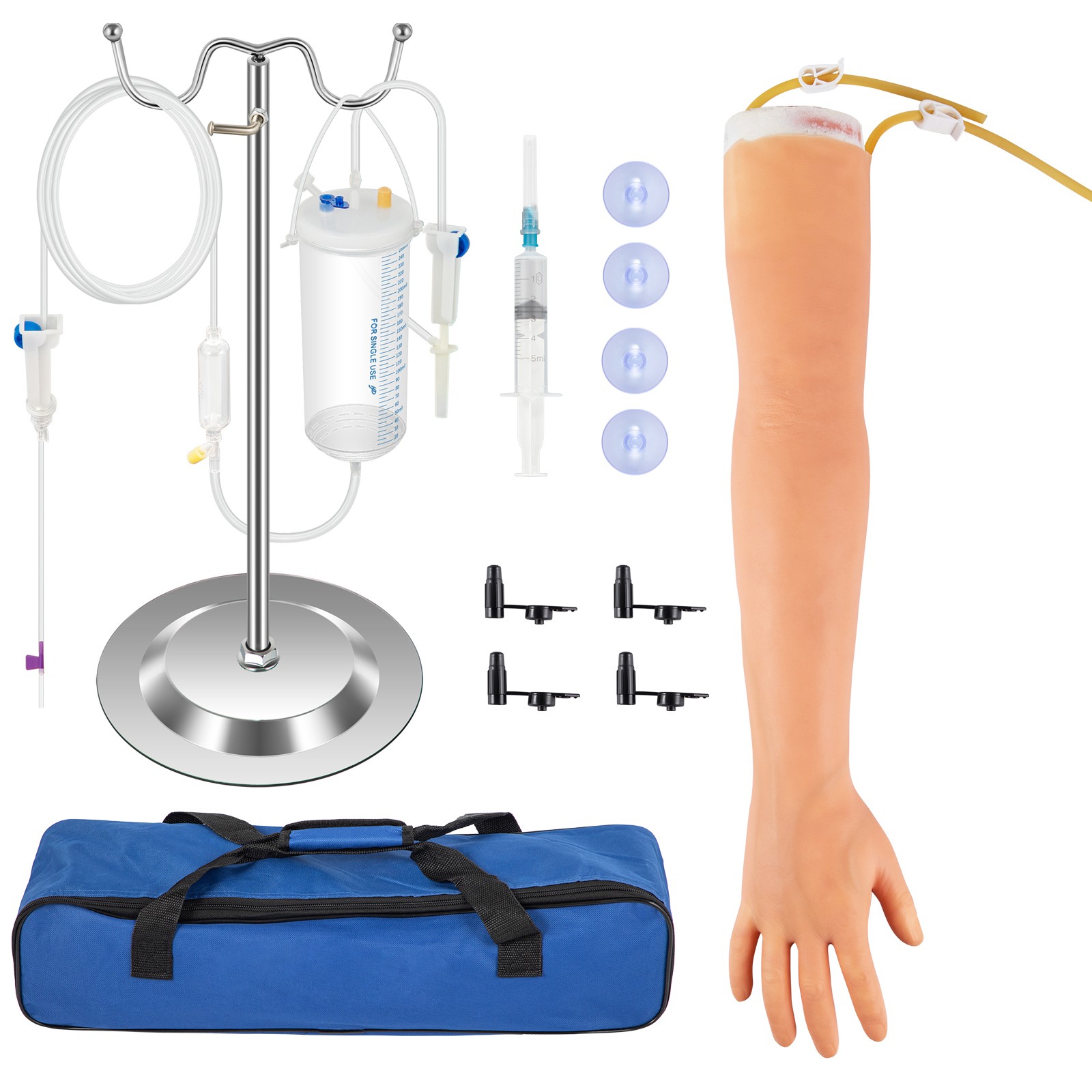 Uimoso IV Practice Kit Phlebotomy Venipuncture Practice Arm for Students Nurses