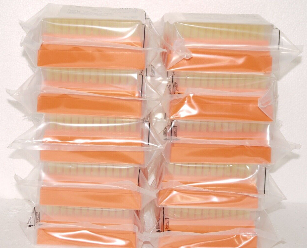Corning 4860 Lot of 10 1-200 µL Universal Fit Racked Pipet Tips 960 pcs New