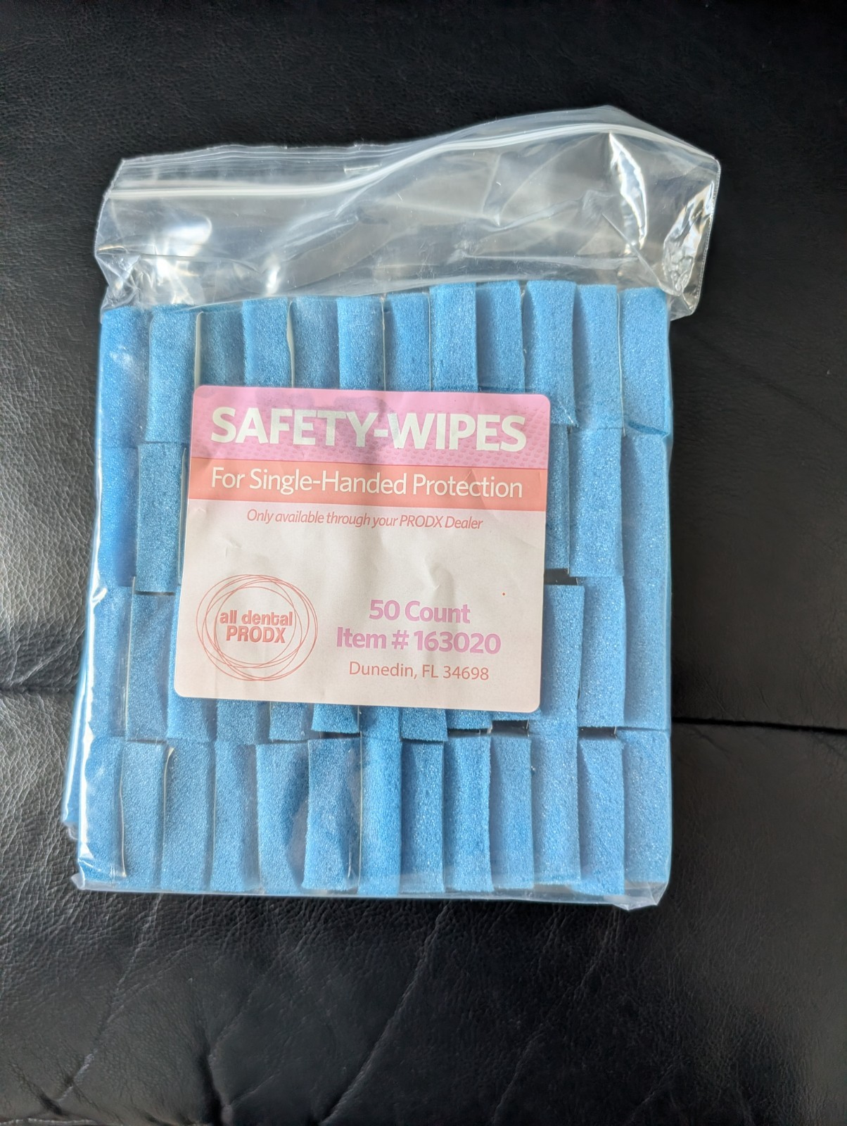 PRODX Safety-Wipes sponges – Disposable Dental Instrument Sponges (100 pieces)