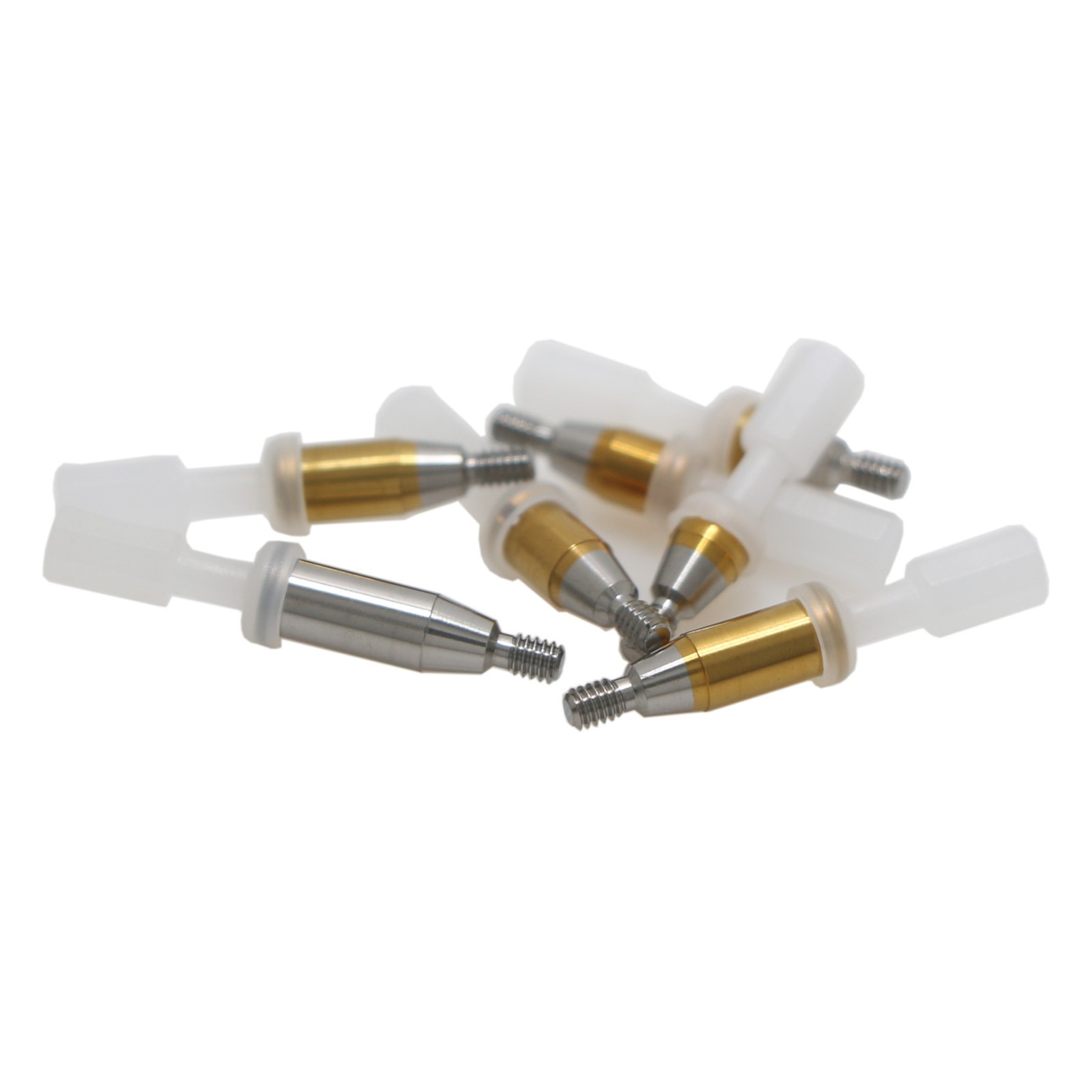 US Fits Hiossen Osstem Overdenture Locator Abutment Regular Mini & Male Caps Kit