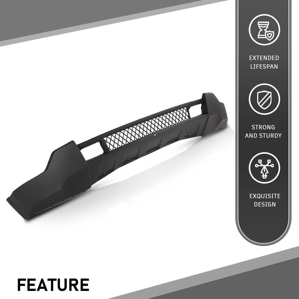 Black Lower Front Bumper Valance for 2011-2013 Grand Cherokee no ACC