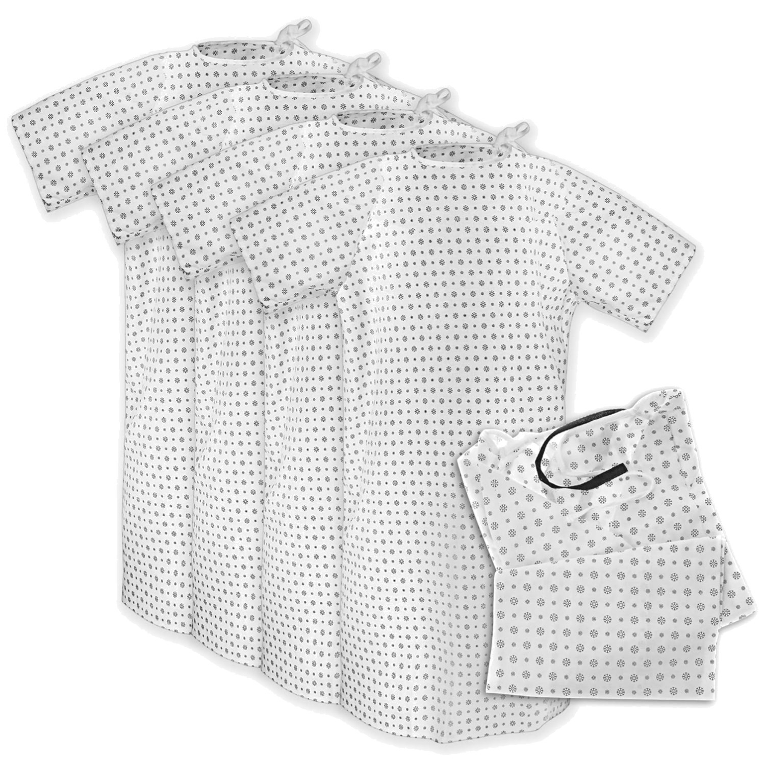 Magnus Hospital Gown 4-Pack, American-Owned
