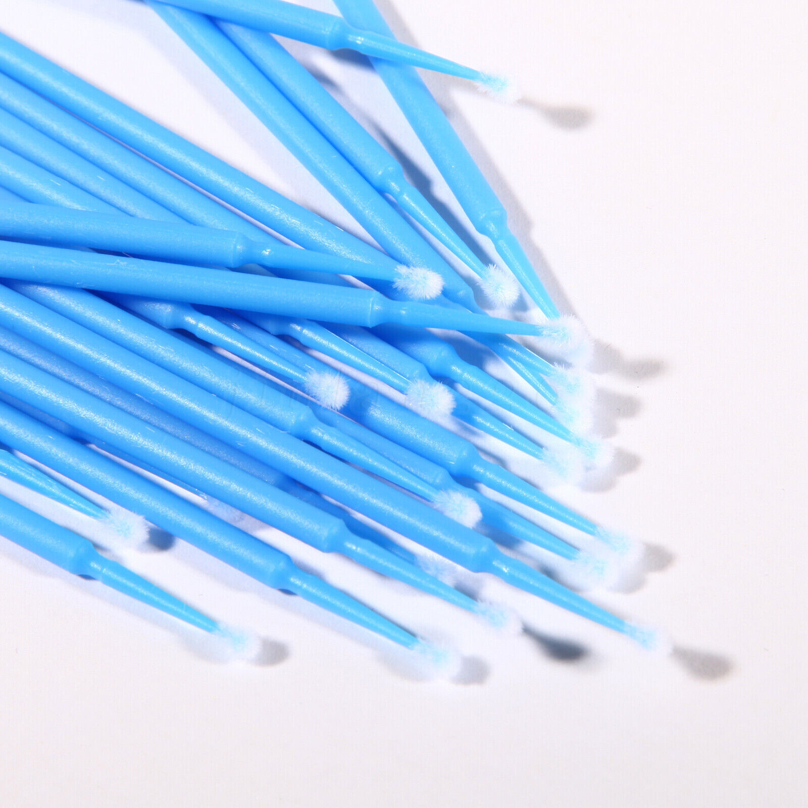 1-5 Micro Brushes Applicators Microbrush Dental Eye Regular 2.5mm Blue 100pcs/pk