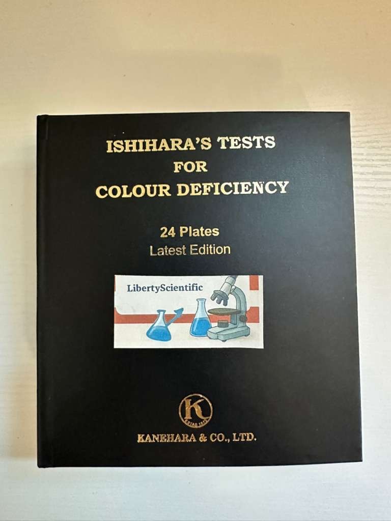 Ishihara 24 Plates Color Blindness Test Book – Latest Edition | Liberty USA