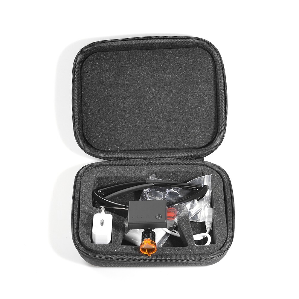 3W Wireless Dental LED Headlight with Optical Filter Dental Loupe Light US