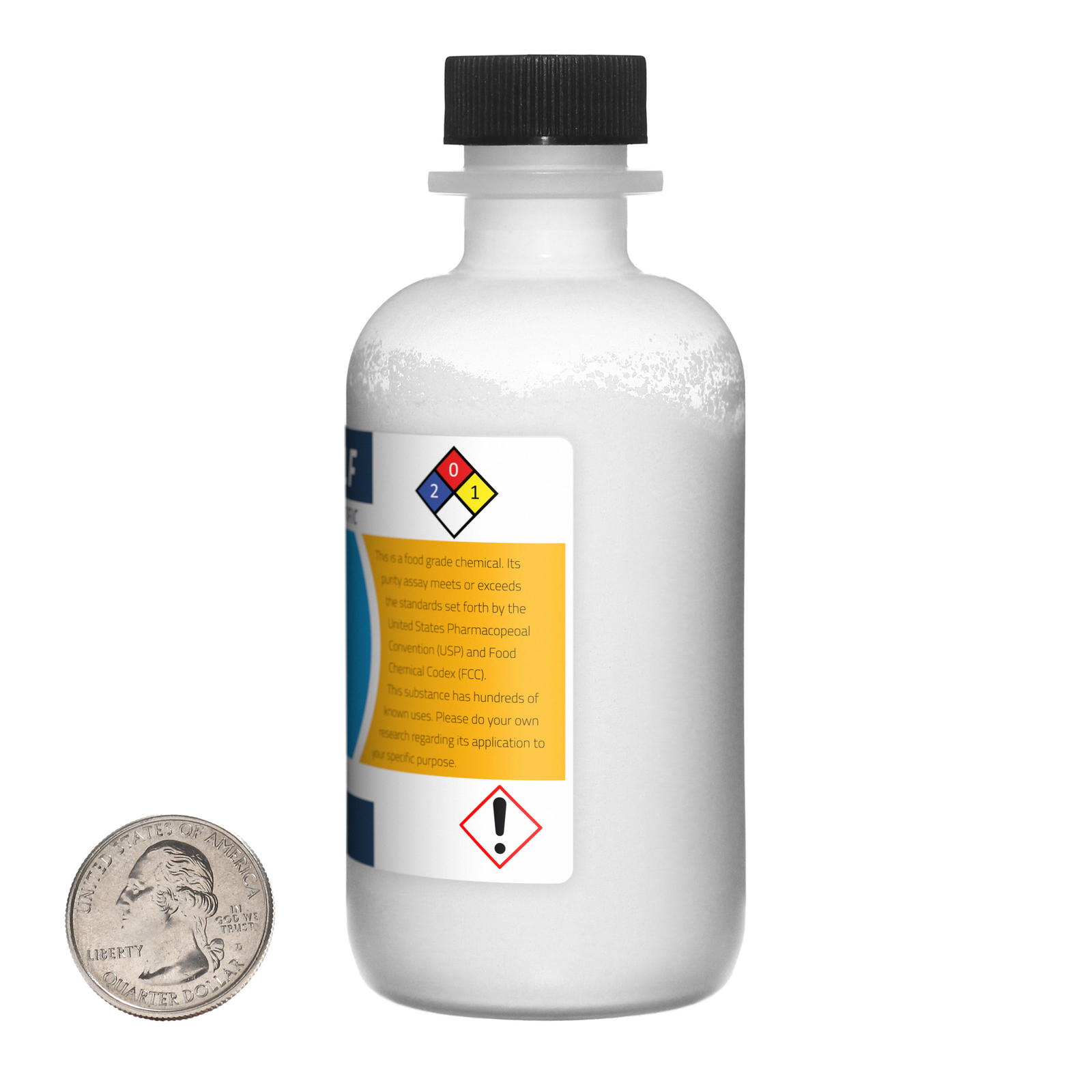 Calcium Chloride / 2 Pounds / 8 Bottles / 99% Pure Food Grade / Fine Powder