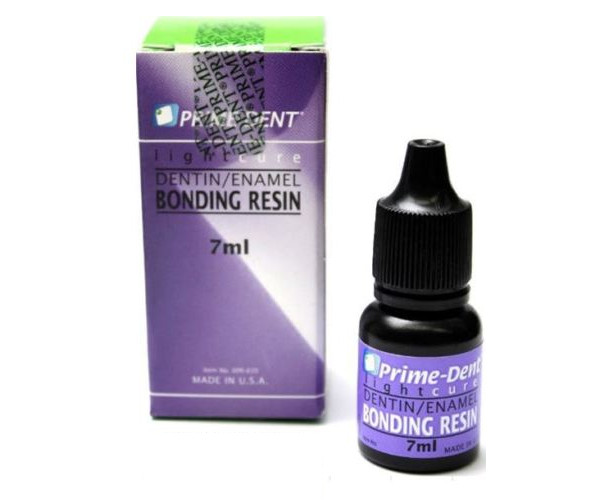 NEW PRIME-DENT Dental Light Cure Dentin Enamel Bonding Resin 7 mL Bottle USA