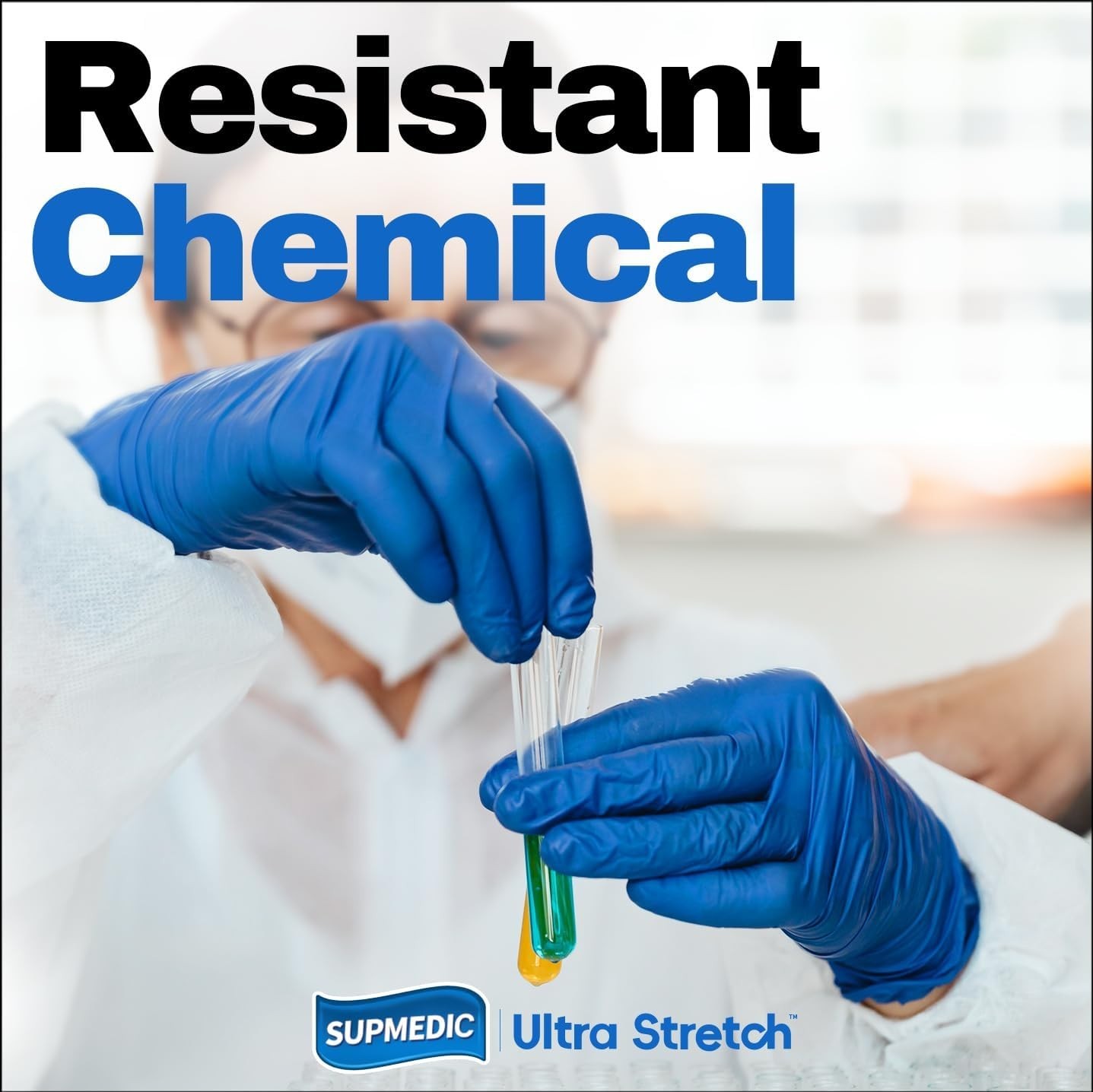 Allergy-Free Nitrile+ Disposable Gloves, 100 Pcs – Perfect for Home & Lab Use