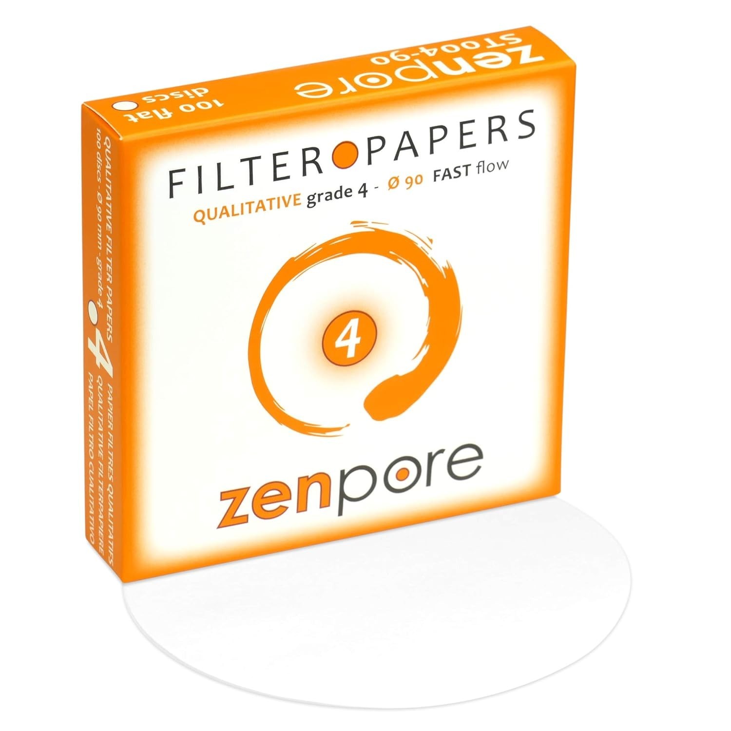 Qualitative Filter Paper 9 cm Lab Filter Paper for Chemistry, Standard Qualit…