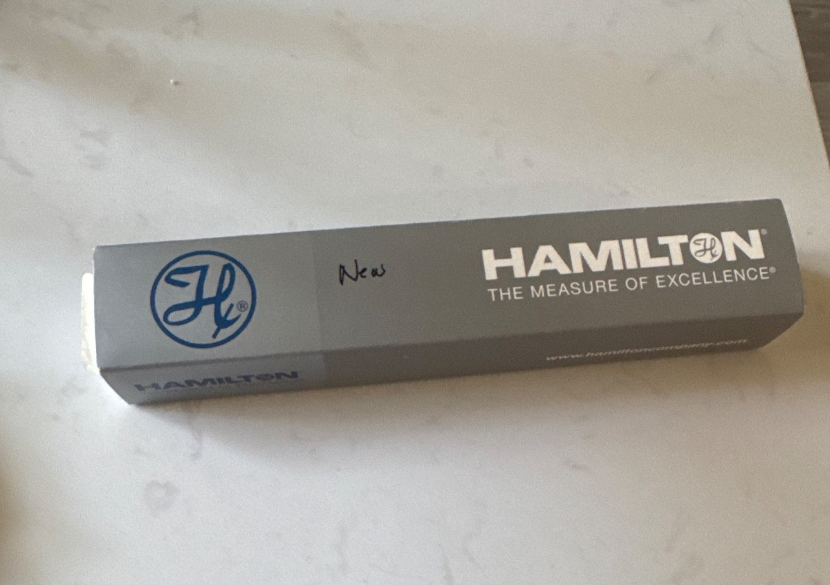 Brand New Hamilton 7536-01 Syringe, 702RN, No Needle