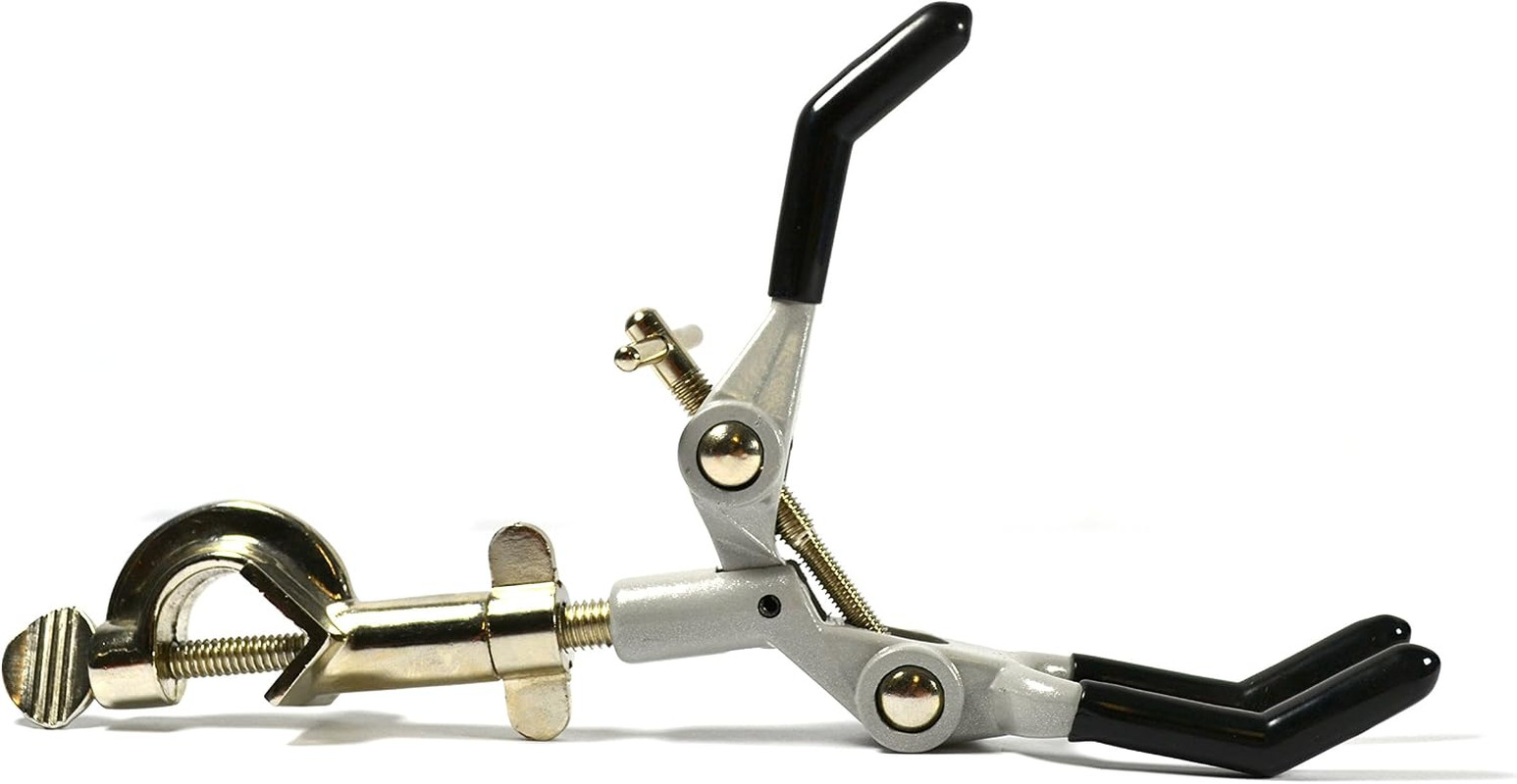 Lab Clamp for Lab Stand, Beaker Holder or Flask Clamp – Heat Resistant PVC Coate