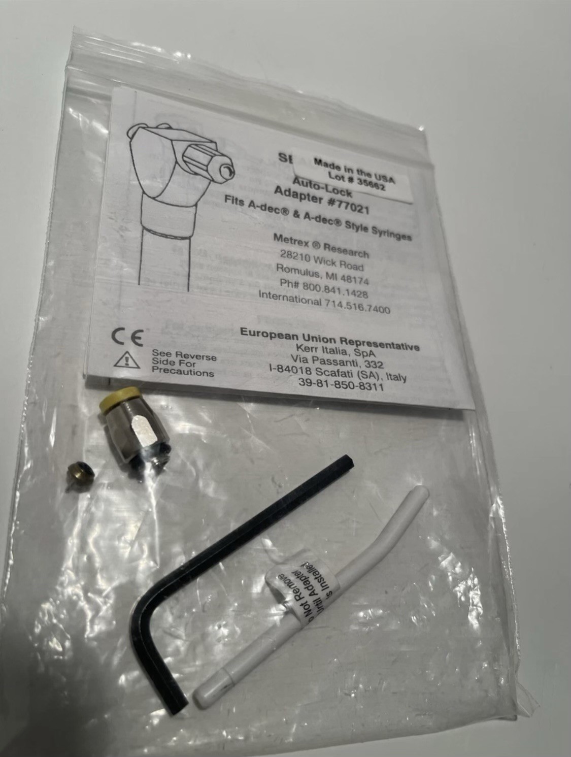 Seal-Tight Tip Conversion A Kit (ADEC style) – Auto-Lock Adapter #77021
