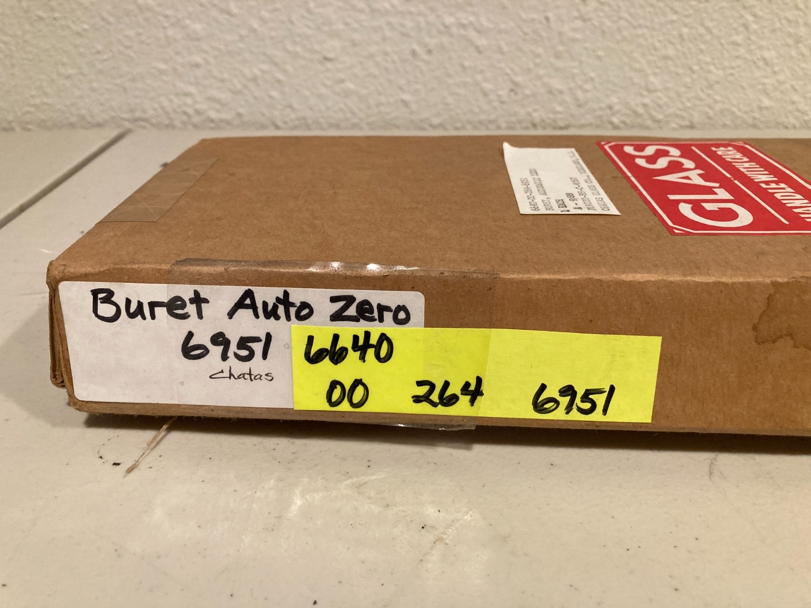 Dresser Argus 6951 Automatic Zero Buret – Lab Glass – NSN 6640-00-264-6951