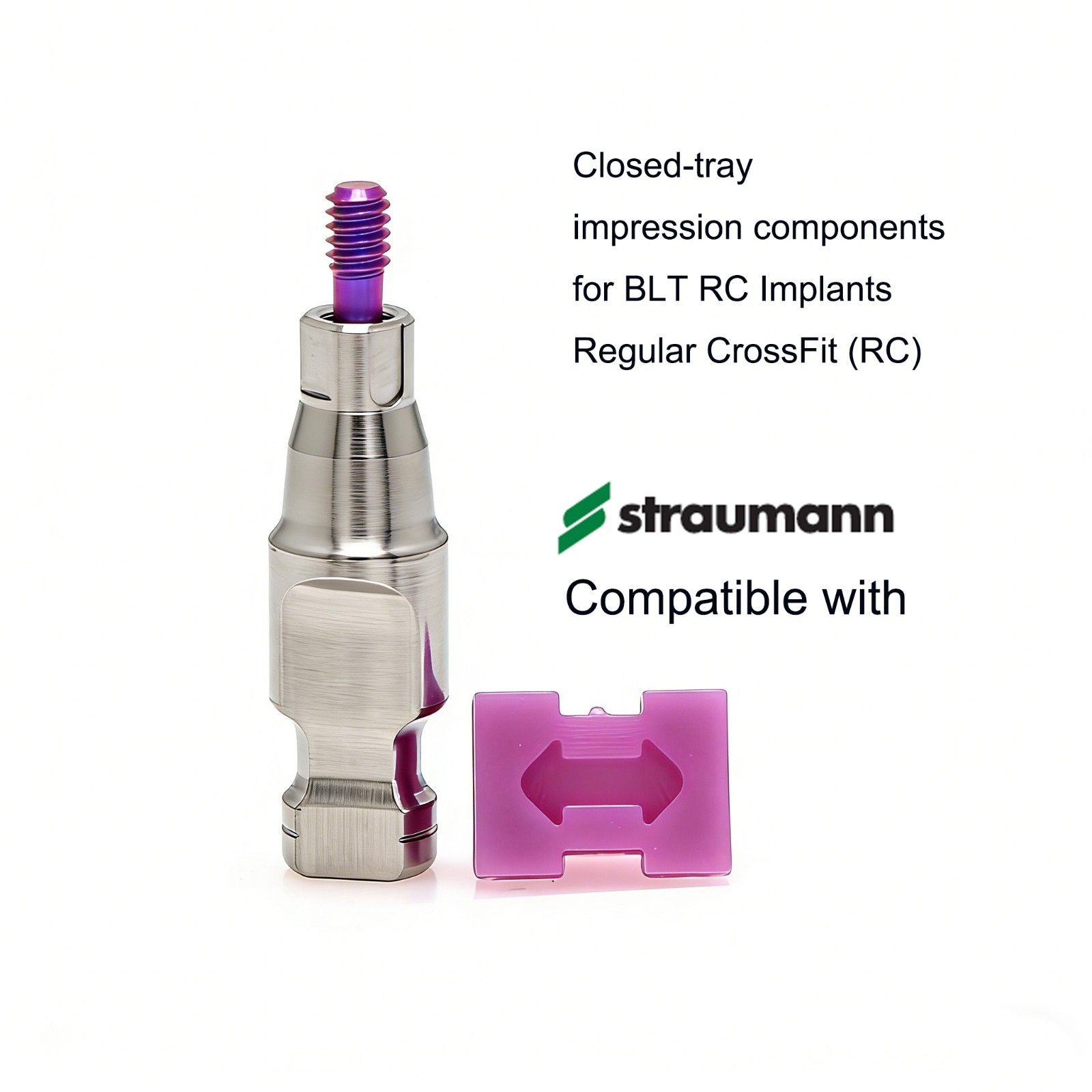 US ITI Straumann B0ne Level Transfer Impressions Coping Open/Closed Tray NC/RC