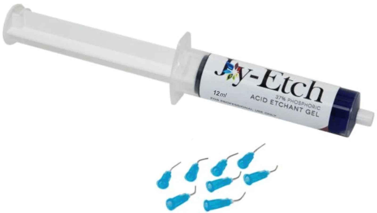 3D Dental Joy Etching Gel 37% Phosphoric Acid Blue 12mL Syringe MFG#: JE-12