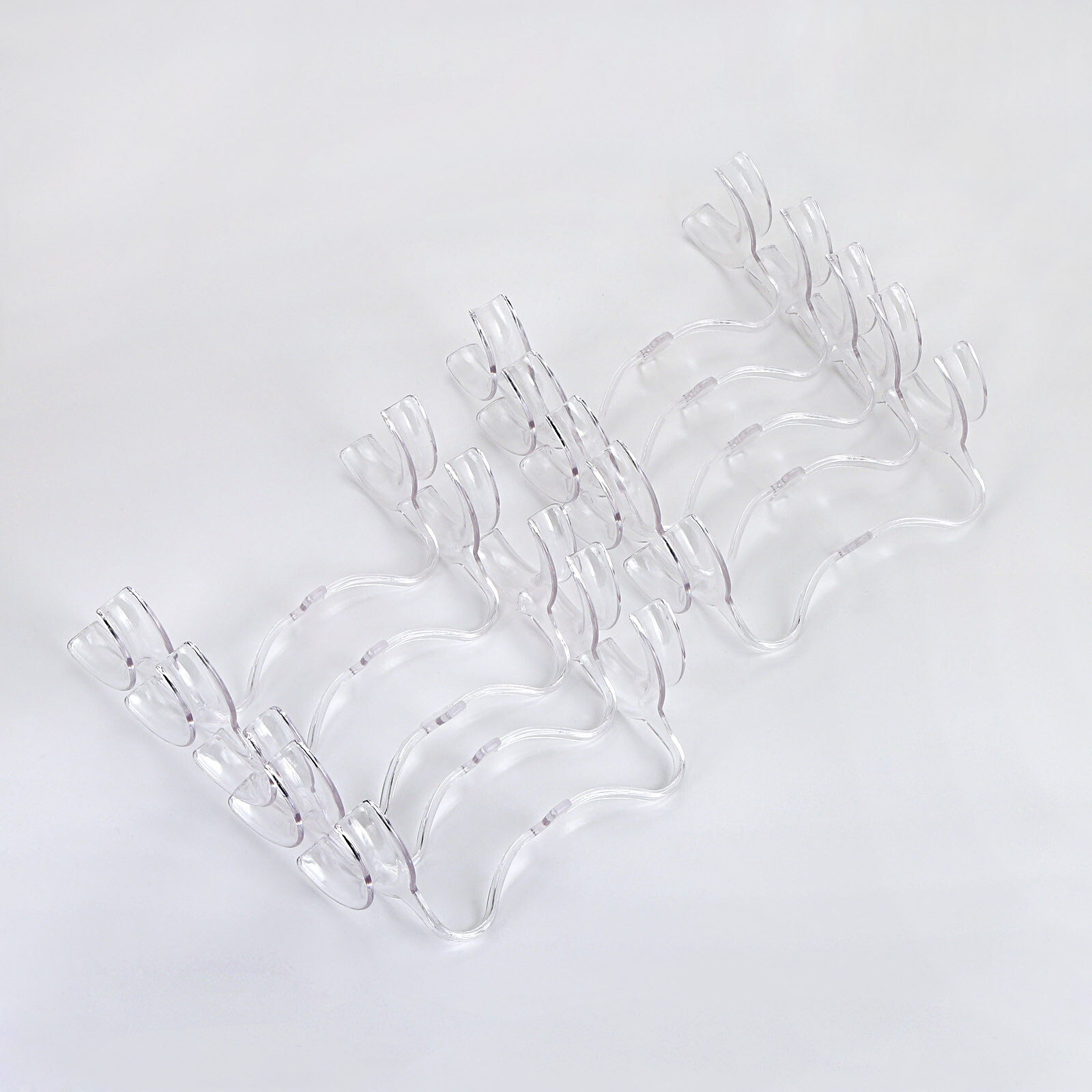 10X S Size Dental Ortho Intraoral Cheek Lip Retractor Mouth Opener Clear M-shape
