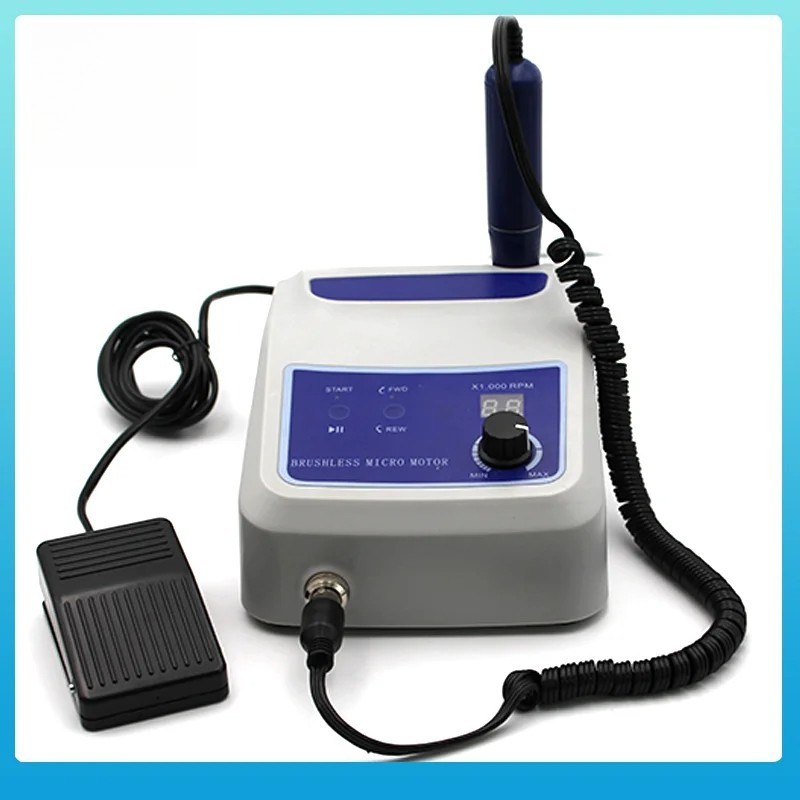 Micro Motor Dental Lab Electric Brushless Handpiece Polishing 50K Rpm