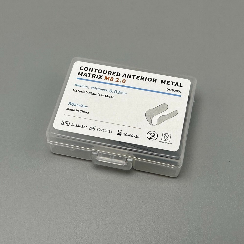 Dental Metal Matrix Bands M8 Sectional Matrix System Matrices Matrix S/M Size