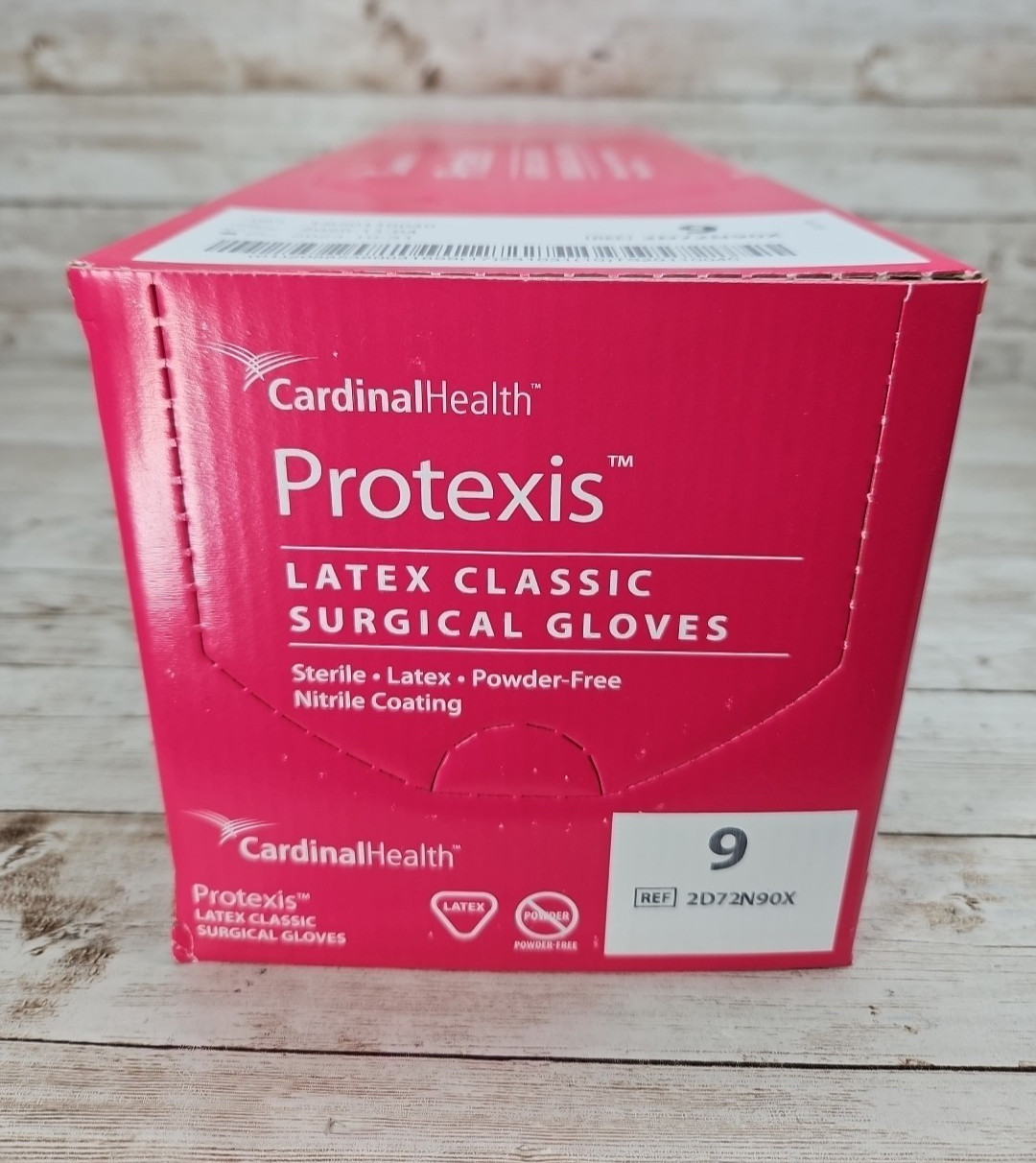 Protexis Latex Classic Surgical Gloves Cardinal *1 Box* Size: 9 *See Date*