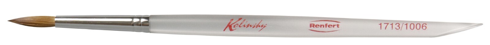 Renfert 17131006 Kolinsky Natural bristle brush Size 6- 2/PK