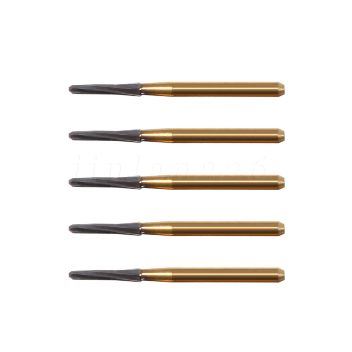 5PCS Dental Endodontic ENDO-Z Tungsten Carbide Burs FG Round Bur High Speed 21mm